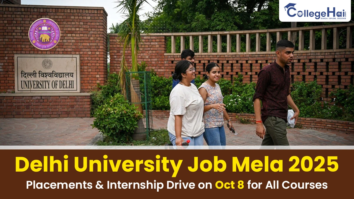 Delhi University Job Mela 2025 Placements & Internship Drive on Oct 8 for All Courses.webp